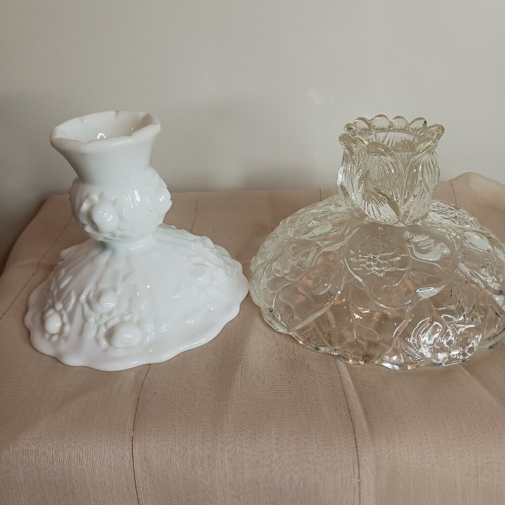 Fenton Mix Match Candle Holders